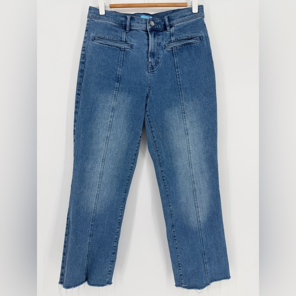J.McLaughlin High Rise‎ Raw Hem Straight Leg Jeans – Size 6